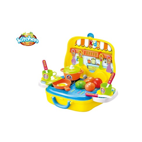 Insten Mini Play Kitchen Set For Kids Toddlers, Pretend Cooking Playset, 7  X 9 X 12.5 In : Target