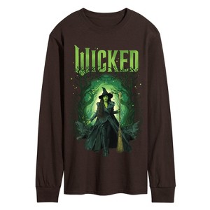Men's - Wicked - Elphaba Forest Long Sleeve Graphic T-Shirt - 1 of 3