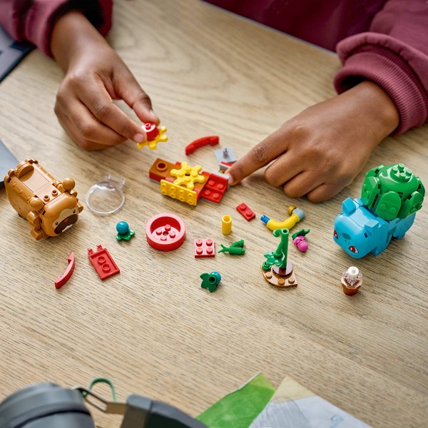 LEGO Pokémon SMART Play: Batalla de Bayas con Bulbasaur y Bidoof 72155 5