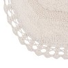 Hampton Crochet Collection Cotton Reversible Tufted Set of 5 Bath Rug Set - Home Weavers - 3 of 4
