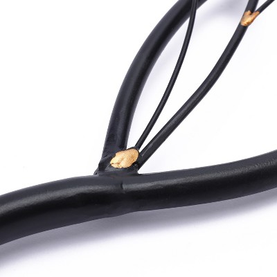 LuxenHome Black and Gold Metal Branch Wall Sculpture