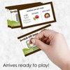Big Dot of Happiness Forest Hedgehogs - Woodland Birthday Party or Baby Shower Game Scratch Off Cards - 22 Count - 2 of 4