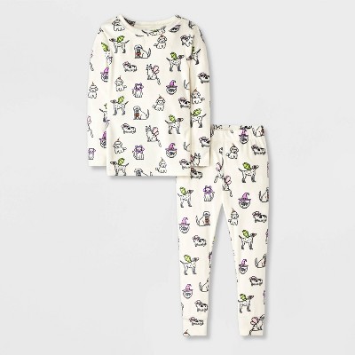 Toddler Girls' 2pc Snuggly Soft Long Sleeve Pajama Set - Cat & Jack™