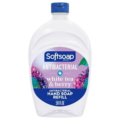 Softsoap Antibacterial Liquid Hand Soap Refill - White Tea & Berry - 50 ...