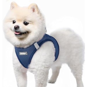 rabbitgoo Small Dog Harness, Step-in Soft Mesh Reflective Pet Harness for Small Sized Dogs, Navy Blue S - 1 of 1