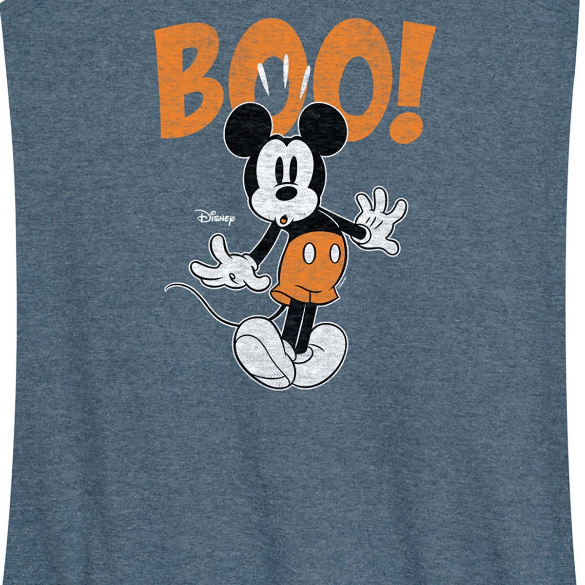 Women's - Disney - Mickey Halloween Animation Graphic Racerback Tank - thumbnail 2