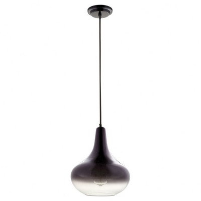 Quorum Lighting Filament 1 - Light Pendant in  Gunmetal/Coffee Ombre