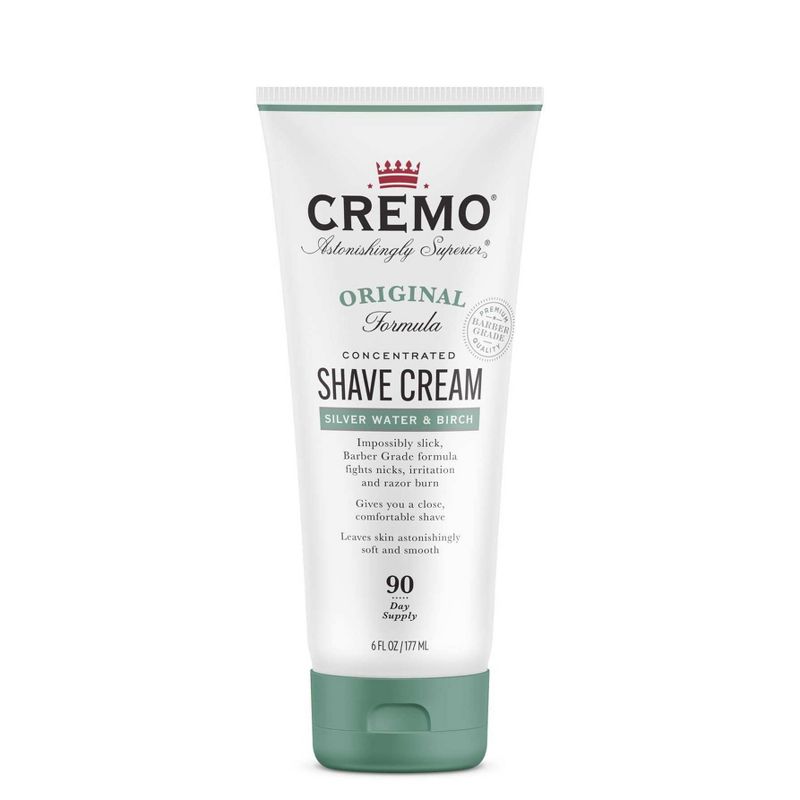 Cremo Silver Water and Birch Shave Cream - 6oz, 1 of 9