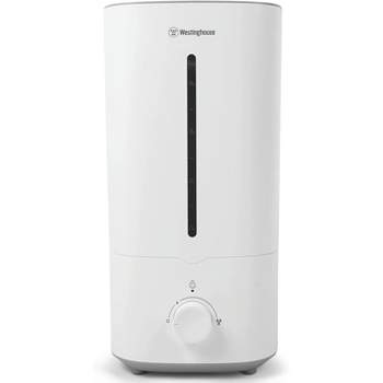 Westinghouse Ultrasonic Humidifier, 4.5L Top Filling Quiet Air Humidifier with Low Water Alarm, Adjustable Mist Output for Large Bedrooms