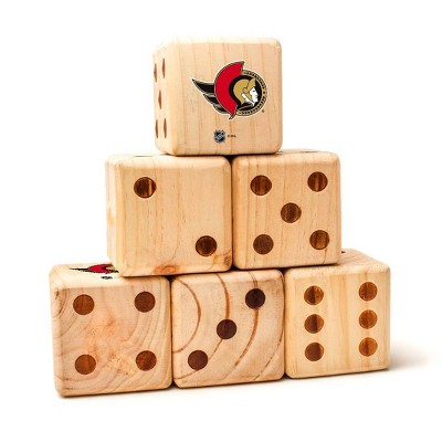 NHL Ottawa Senators Yard Dice