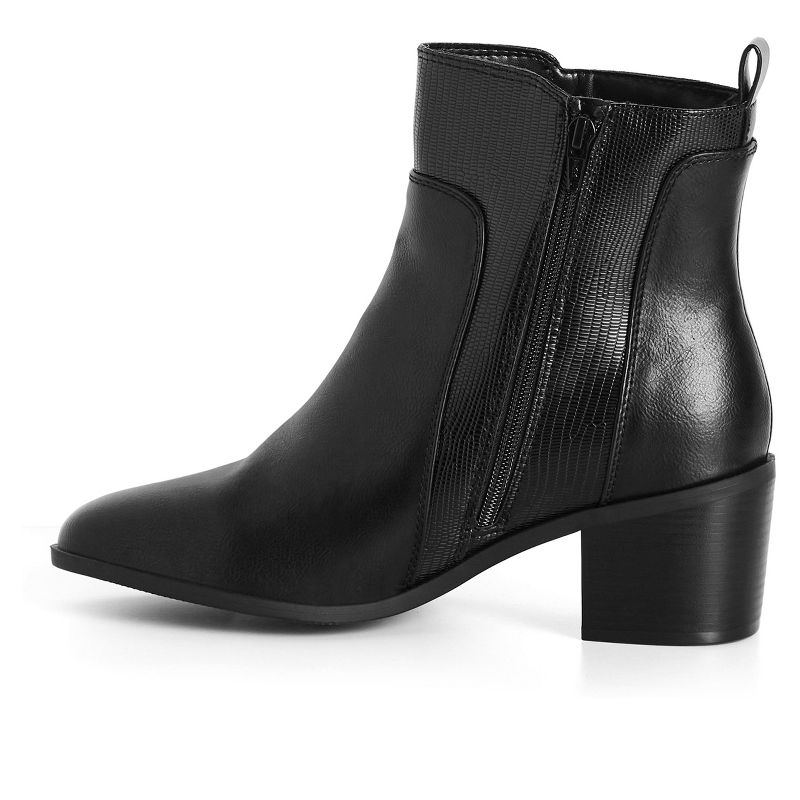 Women's WIDE FIT Melda Ankle Boot - black | CLOUDWALKERS, 4 of 7