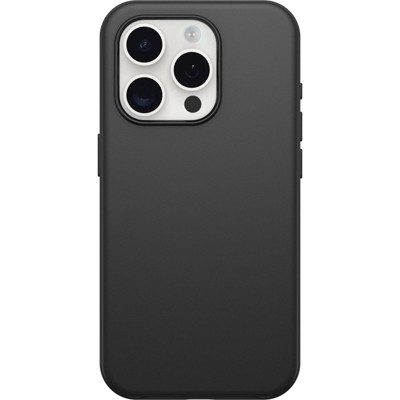 Photo 1 of OtterBox Apple iPhone 15 Pro Symmetry Series Antimicrobial Case with MagSafe - Black