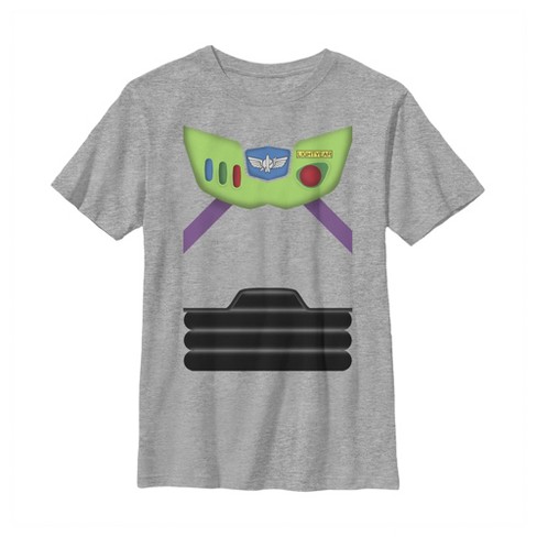 Boy's Toy Story Buzz Lightyear Costume Tee T-shirt - Athletic Heather ...