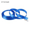 Unique Bargains Double Face Wide Satin Ribbon with Gold Edges for Wedding Bouquet - 2 of 4