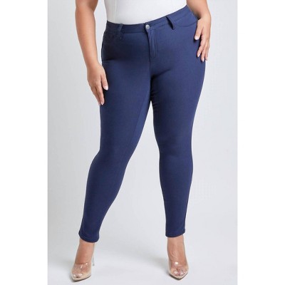 Women's Hyperstretch Forever Color Mid Rise Pant - Plus - YMI