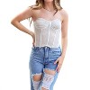 Women's Bring Me Roses Corset Top - Pretty Garbage - 4 of 4