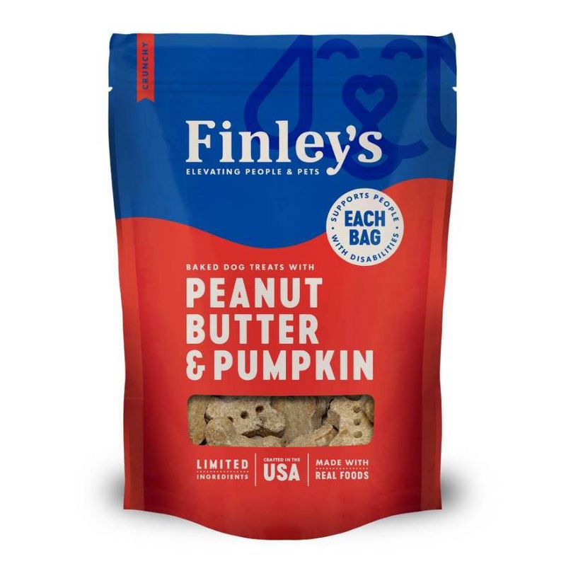 Finley's Peanut Butter and Pumpkin Dog Treats, 1 of 14