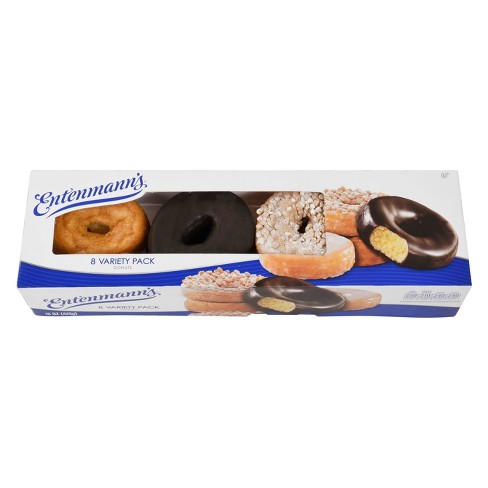 Entenmann's Classic 8 Variety Pack Donuts - 16oz Box : Target