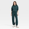 Women's Cinched Fleece Jogger Sweatpants - JoyLab™ - 3 of 3