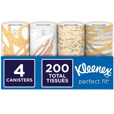 Kleenex Perfect Fit Facial Tissue - 4pk/50ct