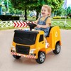 Infans 12V Recycling Garbage Truck Electric Ride On Toy Remote w/ RecyclingAccessories - 4 of 4