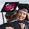 Big Dot of Happiness Maroon Grad - Best is Yet to Come - Burgundy Graduation Cap Decorations Kit - Grad Cap Cover - 2 of 4