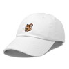 Dalix Squirrel Embroidered Cotton Dad Hat Casual Adjustable Baseball Cap for Nature and Animal Lovers Womens - 4 of 4