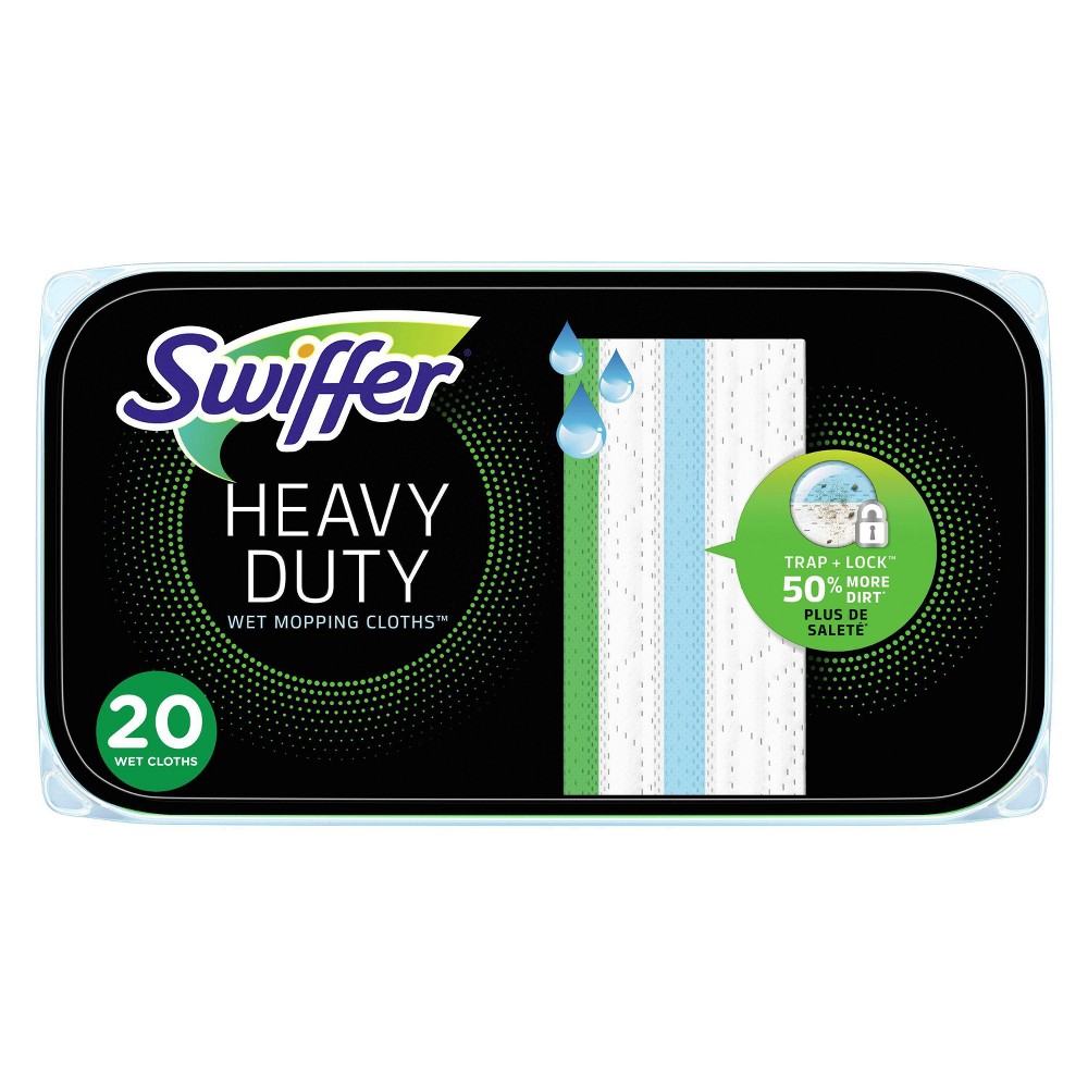 UPC 037000764724 product image for Swiffer Sweeper Heavy Duty Multi-Surface Wet Cloth Refills for Floor Mopping and | upcitemdb.com