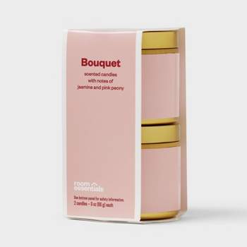 2pk 3oz Tin Gift Set Bouquet - Room Essentials™