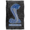 Kids' Shelby Cobra Metal Cobra Silky Touch Blanket White 36X58 - 2 of 4