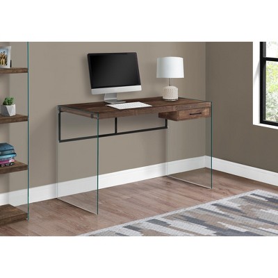 Xiyuyeu Home Office Desk Modern Computer Desk With Drawer And ...