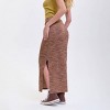 Women's Side Slit Maxi Pencil Skirt - Wild Fable™ Brown - 2 of 4