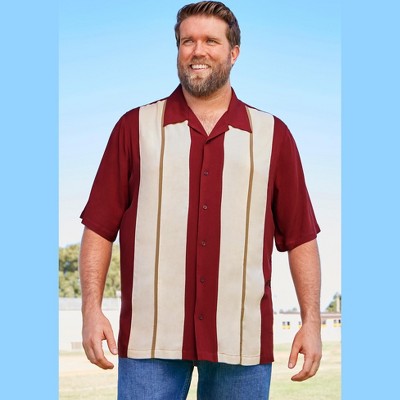 KingSize Colorblock Camp Shirt