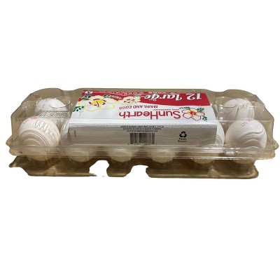 SunHearth Large White Grade A Eggs - 12ct