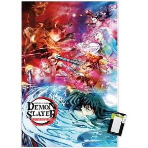 Trends International Demon Slayer: Swordsmith Village - Key Art 2 Unframed Wall Poster Print White Mounts Bundle 22.375" x 34" - 1 of 4