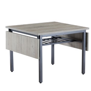 VYNXARIA Folding Dining Table, 1.2 inches thick table top, for Dining Room, Living Room, Grey - 1 of 4