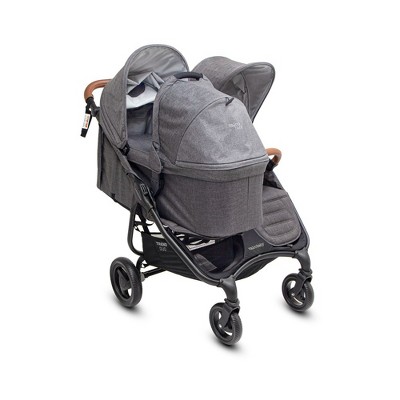 Charcoal Adjustable Hood Toddler Bassinet Insert