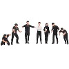"NISMO Technician Team" 7 Piece Figure Set for 1/64 scale models by Mini GT - 4 of 4