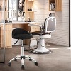 BestMassage Height Adjustable Rolling Stool Salon Chair with Back Rest - 2 of 4