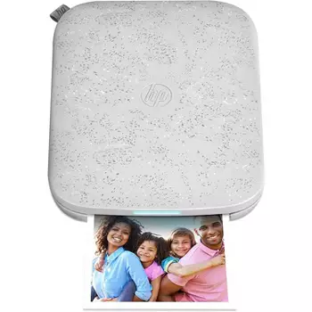 Nationaal ze uniek Hp Sprocket Portable 2x3" Instant Photo Printer Print Pictures On Zink  Sticky-backed Paper From Your Ios & Android Device. : Target