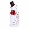 Roman 8.75 In Berry Snowman Christmas Figurine , Christmas Decor Snowman Gift Cardinal (1PC) - 4 of 4