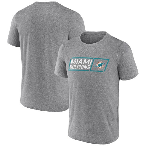 Nfl Miami Dolphins Men's Quick Tag Athleisure T-shirt : Target