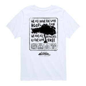 Boys' - Avatar: The Last Airbender - Same Roots Short Sleeve Graphic T-Shirt - 1 of 4