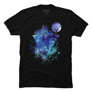 Men's Design By Humans Play Music On The Edge By Maryedenoa T-Shirt - 1 of 2