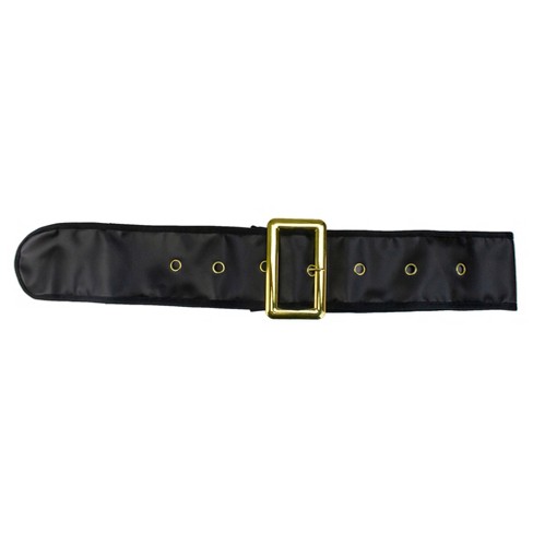 HMS Oversized Santa Belt with Big Metal Buckle Costume Accessory