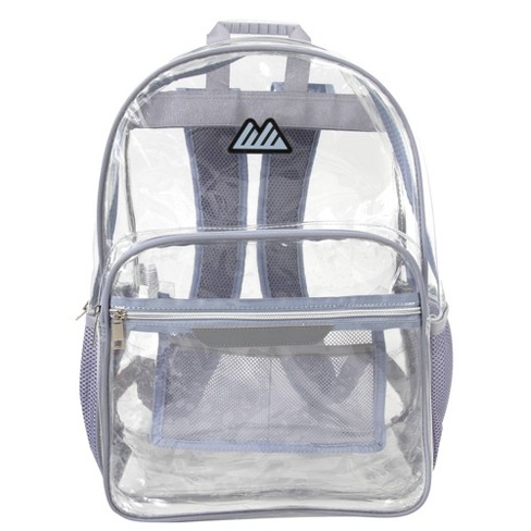 Clear backpack target sale