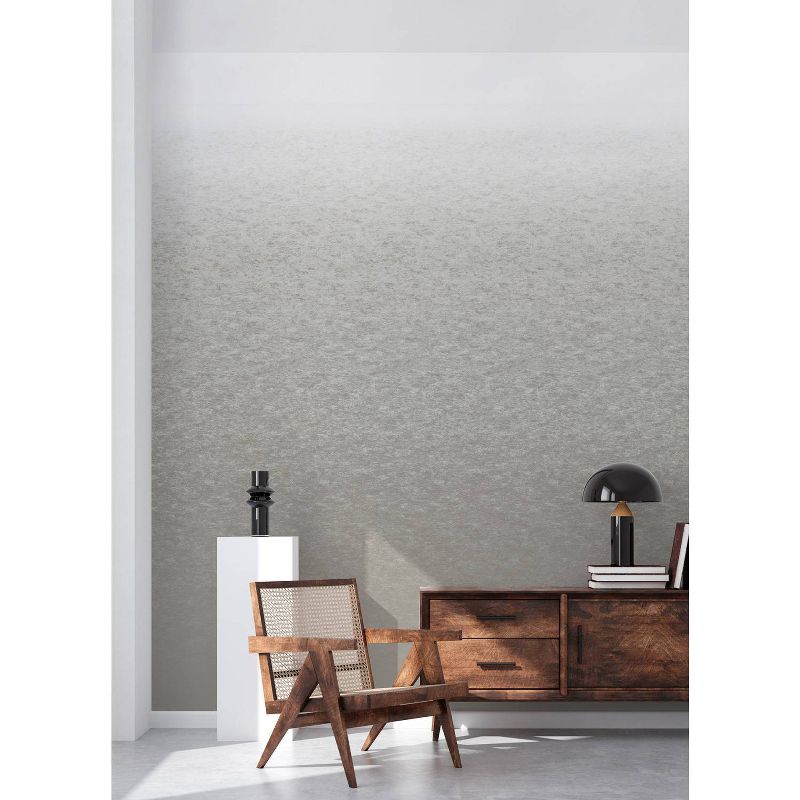 RoomMates Aura Ombre Peel and Stick Wallpaper Mural White, 2 of 5