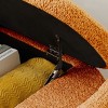 NicBex Lamb Fleece Storage Ottoman Bench,Upholstered Storage Ottoman with Storage Compartment,Modern Storage Bench for Living Room,Bedroom,Orange - 4 of 4