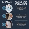 Cabana Air Filters 6 Pack Home HVAC Furnace Air Filters, Capture Unwanted Particles with Pleated Design, MERV 11, 14 x 20 x 1, White - 3 of 4