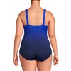 Lands' End Women's SlenderSuit Grecian Low Leg One Piece Swimsuit - 2 of 3